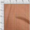 thumbnail image 1 of oneOone Cotton Cambric Rust Brown Fabric Stripe Block Sewing Craft Projects Fabric Prints By Yard 56 Inch Wide, 1 of 4