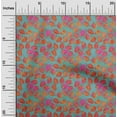 thumbnail image 1 of oneOone Cotton Cambric Sea Green Fabric Batik Dress Material Fabric Print Fabric By The Yard 56 Inch Wide - 6I, 1 of 4