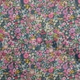 thumbnail image 1 of oneOone Cotton Cambric Teal Blue Fabric Asian Ditsy Flower Fabric For Sewing Printed Craft Fabric By The Yard 56 Inch Wide, 1 of 4