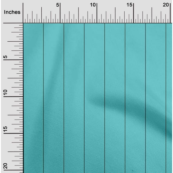 oneOone Cotton Cambric Turquoise Blue2 Fabric Pin Stripe Quilting Supplies Print Sewing Fabric By The Yard 56 Inch Wide