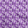 thumbnail image 1 of oneOone Cotton Cambric Violet Fabric Geometric Dress Material Fabric Print Fabric By The Yard 56 Inch Wide, 1 of 4