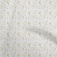 thumbnail image 1 of oneOone Cotton Cambric White Fabric Floral Quilting Supplies Print Sewing Fabric By The Yard 56 Inch Wide, 1 of 4