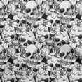 thumbnail image 1 of oneOone Cotton Cambric White Fabric Skull Sewing Craft Projects Fabric Prints By Yard 42 Inch Wide-aA, 1 of 5