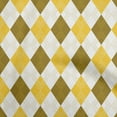 thumbnail image 1 of oneOone Cotton Cambric Yellow Fabric Check Argyle Fabric For Sewing Printed Craft Fabric By The Yard 56 Inch Wide, 1 of 5