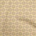 thumbnail image 1 of oneOone Cotton Cambric Yellow Fabric Floral Diy Clothing Quilting Fabric Print Fabric By Yard 42 Inch Wide, 1 of 4