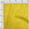 thumbnail image 1 of oneOone Cotton Cambric Yellow Fabric Florals Diy Clothing Quilting Fabric Print Fabric By Yard 42 Inch Wide-CFU, 1 of 4