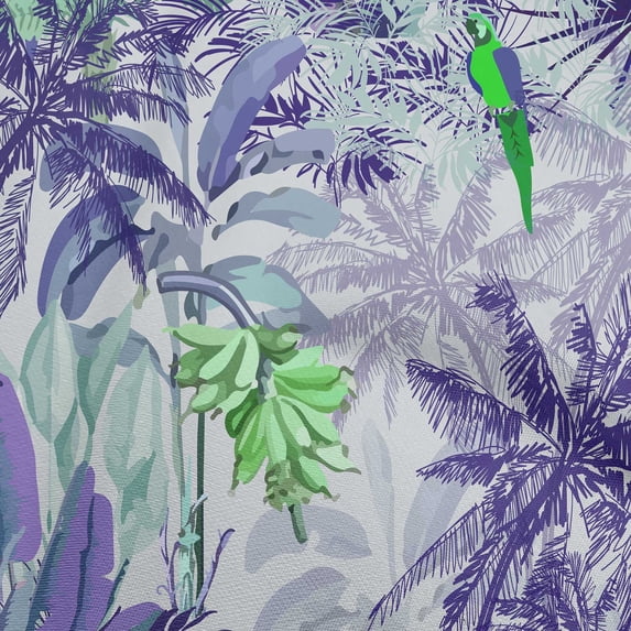 oneOone Cotton Cambric Yellow Fabric Tropical Animal Sewing Craft Projects Fabric Prints By Yard 56 Inch Wide