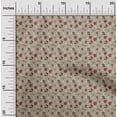 thumbnail image 1 of oneOone Cotton Flex Beige Fabric Christmas Fabric For Sewing Printed Craft Fabric By The Yard 40 Inch Wide, 1 of 4