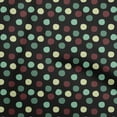 thumbnail image 1 of oneOone Cotton Flex Black Fabric Dot Sewing Material Print Fabric By The Yard 40 Inch Wide, 1 of 5