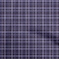 thumbnail image 1 of oneOone Cotton Flex Blue Fabric Check Craft Projects Decor Fabric Printed By The Yard 40 Inch Wide, 1 of 4