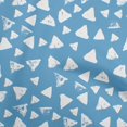 thumbnail image 1 of oneOone Cotton Flex Blue Fabric Geometric Craft Projects Decor Fabric Printed By The Yard 40 Inch Wide, 1 of 4