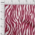 thumbnail image 1 of oneOone Cotton Flex Bright Crimson Red Fabric Skins Animal Sewing Craft Projects Fabric Prints By Yard 40 Inch Wide, 1 of 4