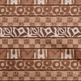 thumbnail image 1 of oneOone Cotton Flex Brown Fabric Aaian Batik Diy Clothing Quilting Fabric Print Fabric By Yard 40 Inch Wide, 1 of 4