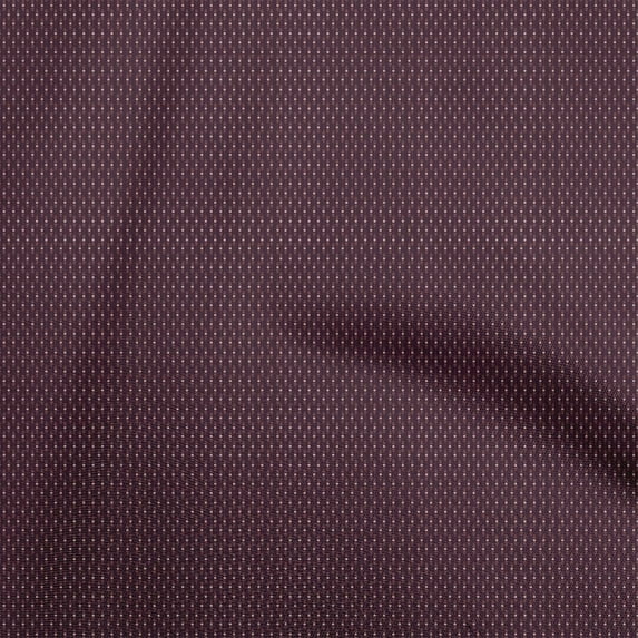 oneOone Cotton Flex Chocolate Brown Fabric Geometric Craft Projects Decor Fabric Printed By The Yard 40 Inch Wide