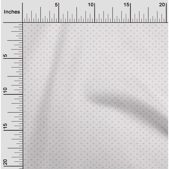 oneOone Cotton Flex Crimson Red Fabric Polka Dots Quilting Supplies Print Sewing Fabric by The Yard 40 Inch Wide