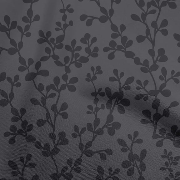 oneOone Cotton Flex Dark Gray Fabric Asian Sewing Craft Projects Fabric Prints By Yard 40 Inch Wide