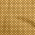 thumbnail image 1 of oneOone Cotton Flex Dark Mustard Fabric Floral Sewing Material Print Fabric By The Yard 40 Inch Wide, 1 of 1