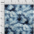 thumbnail image 1 of oneOone Cotton Flex Dark Navy Blue Fabric Tie Dye Craft Projects Decor Fabric Printed By The Yard 40 Inch Wide-BTW, 1 of 1