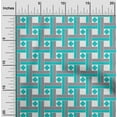 thumbnail image 1 of oneOone Cotton Flex Fabric Diamond & Basketweave Geometric Printed Craft Fabric BTY 40 Inch Wide, 1 of 4