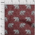thumbnail image 1 of oneOone Cotton Flex Fabric Elephant Block Decor Fabric Printed BTY 40 Inch Wide, 1 of 4