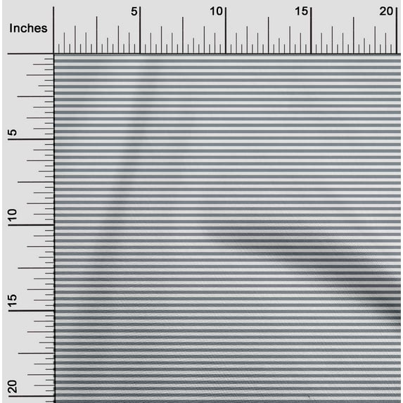 oneOone Cotton Flex Fabric Horizontal Stripe Printed Craft Fabric BTY 40 Inch Wide