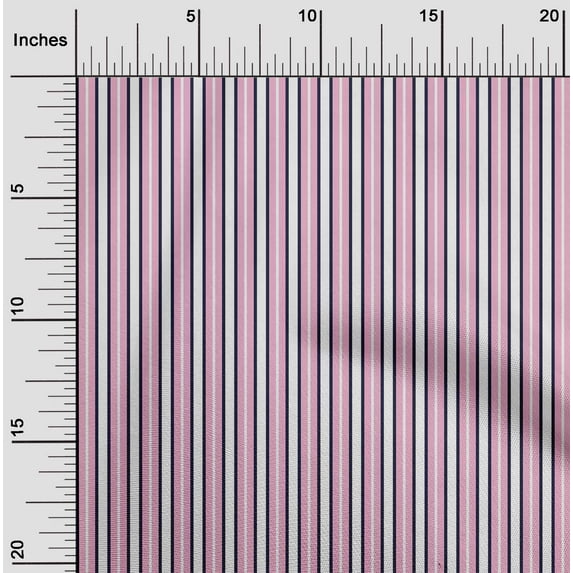 oneOone Cotton Flex Fabric Shadow Stripe Printed Craft Fabric BTY 40 Inch Wide