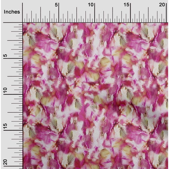 oneOone Cotton Flex Fabric Texture Watercolor Printed Craft Fabric BTY 40 Inch Wide