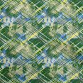 thumbnail image 1 of oneOone Cotton Flex Forest Green Fabric Abstracts Craft Projects Decor Fabric Printed By The Yard 40 Inch Wide, 1 of 5
