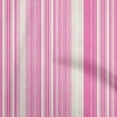 thumbnail image 1 of oneOone Cotton Flex Fuschia Pink Fabric Stripe & Craft Projects Decor Fabric Printed By The Yard 40 Inch Wide, 1 of 4