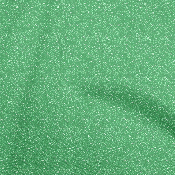oneOone Cotton Flex Green Fabric Christmas Diy Clothing Quilting Fabric Print Fabric By Yard 40 Inch Wide