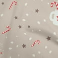 thumbnail image 1 of oneOone Cotton Flex Light Beige Fabric Christmas Sewing Fabric By The Yard Printed Diy Clothing Sewing Supplies 40 Inch Wide, 1 of 4