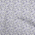 thumbnail image 1 of oneOone Cotton Flex Light Gray Fabric Floral Sewing Fabric By The Yard Printed Diy Clothing Sewing Supplies 40 Inch Wide, 1 of 1