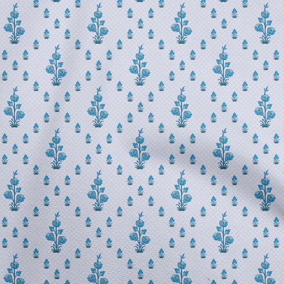 oneOone Cotton Flex Light Purple Fabric Block Sewing Material Print Fabric By The Yard 40 Inch Wide-FO