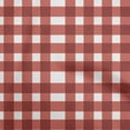thumbnail image 1 of oneOone Cotton Flex Maroon Fabric Gingham Check Craft Projects Decor Fabric Printed By The Yard 40 Inch Wide, 1 of 4