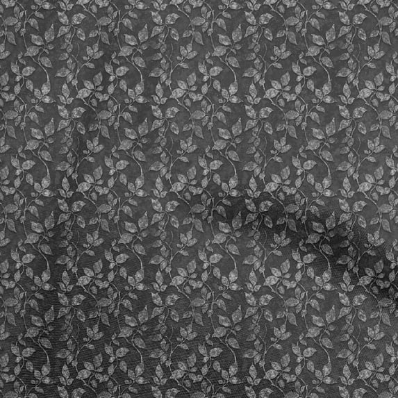 oneOone Cotton Flex Medium Gray Fabric Aian Batik Sewing Material Print Fabric By The Yard 40 Inch Wide