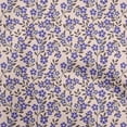 thumbnail image 1 of oneOone Cotton Flex Medium Purple Fabric Floral Fabric For Sewing Printed Craft Fabric By The Yard 40 Inch Wide, 1 of 5