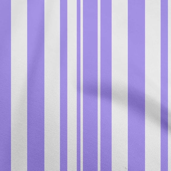 oneOone Cotton Flex Medium Purple Fabric Stripes Sewing Fabric By The Yard Printed Diy Clothing Sewing Supplies 40 Inch Wide