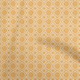 thumbnail image 1 of oneOone Cotton Flex Mustard Yellow Fabric Block Craft Projects Decor Fabric Printed By The Yard 40 Inch Wide, 1 of 1