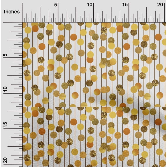 oneOone Cotton Flex White Fabric Merry Christmas Dress Material Fabric Print Fabric By The Yard 40 Inch Wide