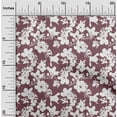 thumbnail image 1 of oneOone Cotton Flex Wine Fabric Florals Dress Material Fabric Print Fabric By The Yard 40 Inch Wide, 1 of 1
