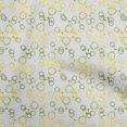 thumbnail image 1 of oneOone Cotton Flex Yellow Fabric Geometric Sewing Craft Projects Fabric Prints By Yard 40 Inch Wide, 1 of 5