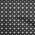 thumbnail image 1 of oneOone Cotton Jersey Black Fabric Valentine Heart Quilting Supplies Print Sewing Fabric By The Yard 58 Inch Wide, 1 of 4