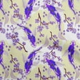 thumbnail image 1 of oneOone Cotton Jersey Blue Fabric Asian Japanese Koifish Quilting Supplies Print Sewing Fabric By The Yard 58 Inch Wide, 1 of 5