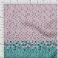 thumbnail image 1 of oneOone Cotton Jersey Blush Pink Fabric Geometric Panel Sewing Craft Projects Fabric Prints By Yard 58 Inch Wide, 1 of 3