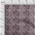 thumbnail image 1 of oneOone Cotton Jersey Blush Pink Fabric Leopard Animal Skin Diy Clothing Quilting Fabric Print Fabric By Yard 58 Inch Wide, 1 of 4