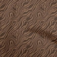 thumbnail image 1 of oneOone Cotton Jersey Brown Fabric Animal Skin Sewing Craft Projects Fabric Prints By Yard 58 Inch Wide, 1 of 4