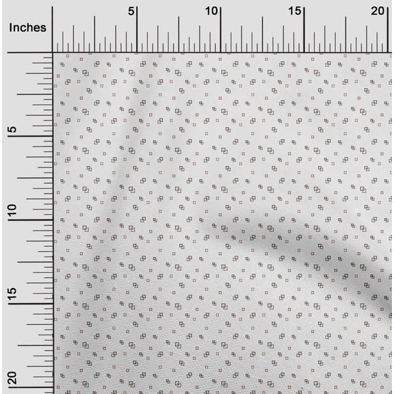 oneOone Cotton Jersey Brown Fabric Square Shape Geometric Sewing Fabric By The Yard Printed Diy Clothing Sewing Supplies 58 Inch Wide