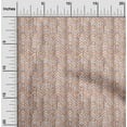 thumbnail image 1 of oneOone Cotton Jersey Dusty Gray Fabric Text & Chevron Geometric Sewing Craft Projects Fabric Prints By Yard 58 Inch Wide, 1 of 4