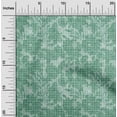 thumbnail image 1 of oneOone Cotton Jersey Elf Green Fabric Leaves & Floral Geometric Sewing Craft Projects Fabric Prints By Yard 58 Inch Wide, 1 of 4