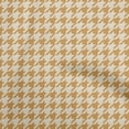 thumbnail image 1 of oneOone Cotton Jersey Gamboge Yellow Fabric Houndstooth Sewing Fabric By The Yard Printed Diy Clothing Sewing Supplies 58 Inch Wide, 1 of 4